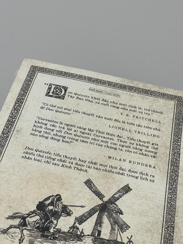 Sách - Don Quixote - Nhà quý tộc tài ba xứ Mancha (Tập 1) (TB 2022) (Nhã Nam HCM)