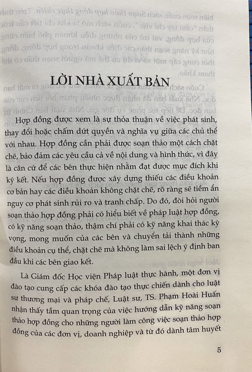 Soạn Thảo Hợp Đồng Thực Chiến