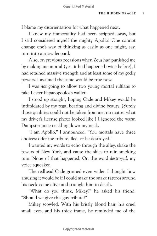 The Trials of Apollo: The Hidden Oracle