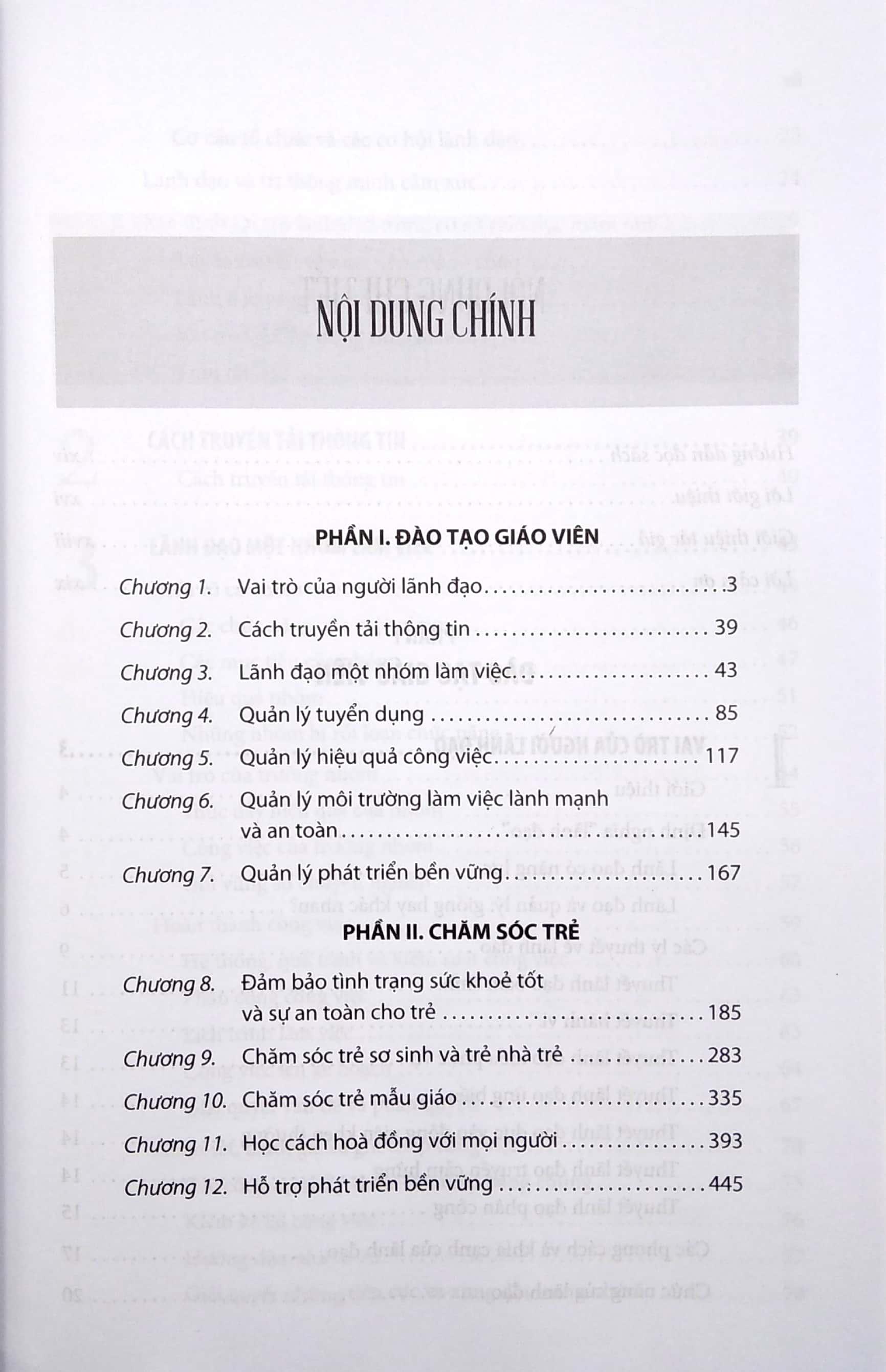Cẩm Nang Đào Tạo Giáo Viên Và Chăm Sóc Trẻ - The Big Picture 4e And The Business Of The Child Care 4e