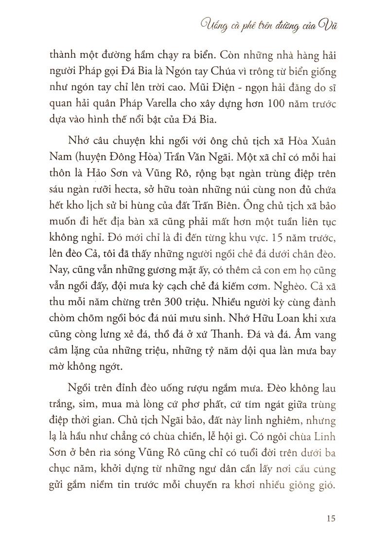 Uống Cà Phê Trên Đường Của Vũ