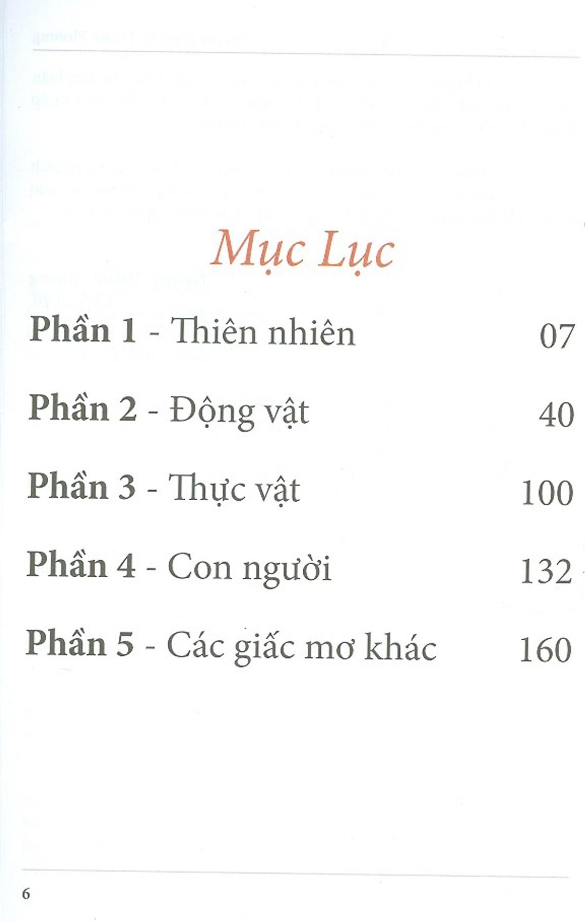 Ý Nghĩa Các Giấc Mơ