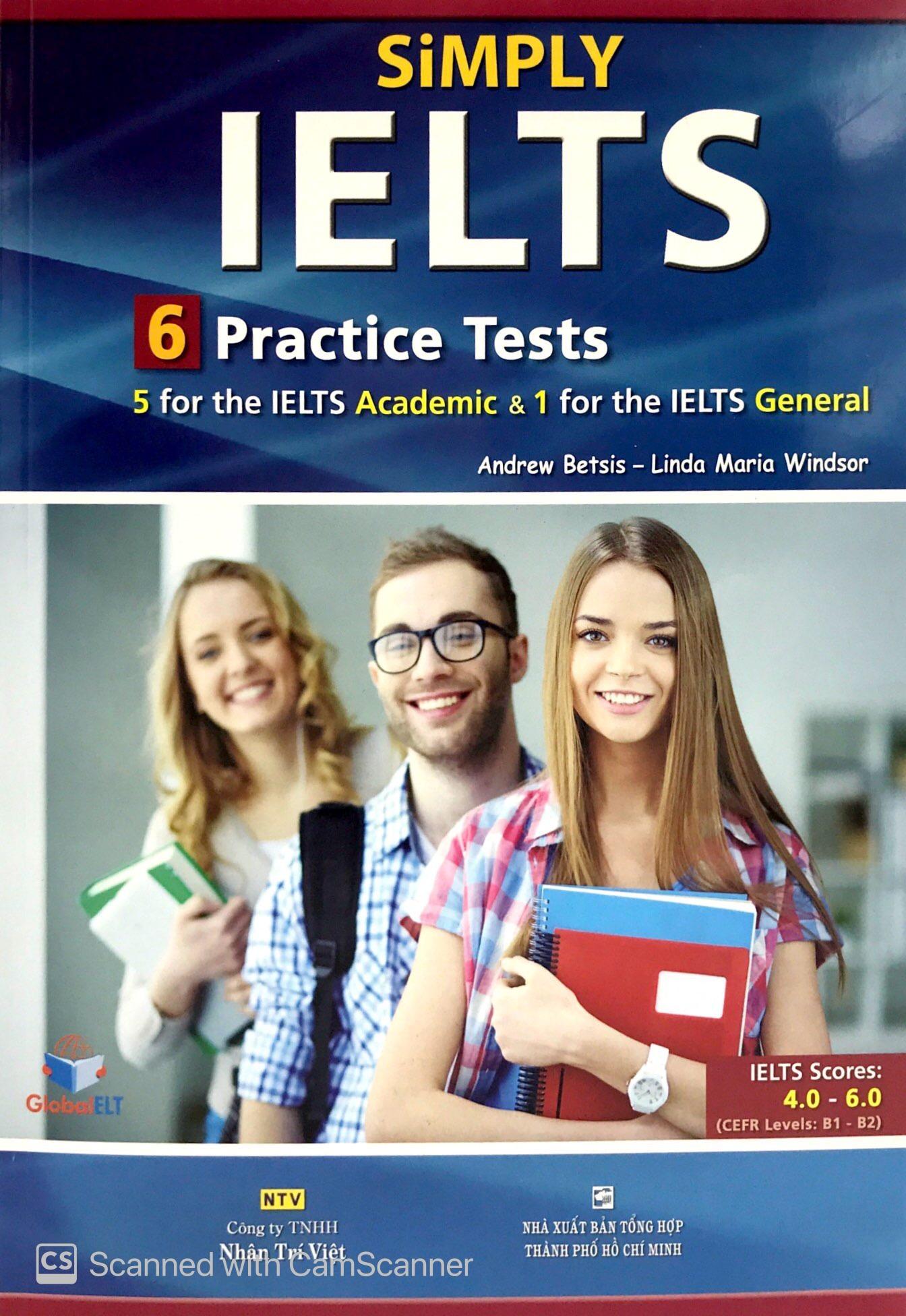 Simply IELTS - 6 Practice Tests (Kèm CD)