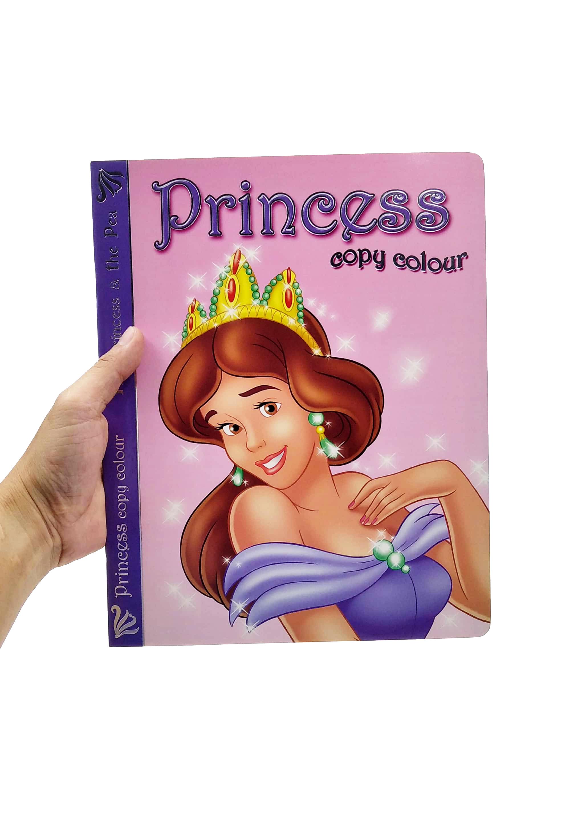 Princess Copy Colour: Princess And The Pea