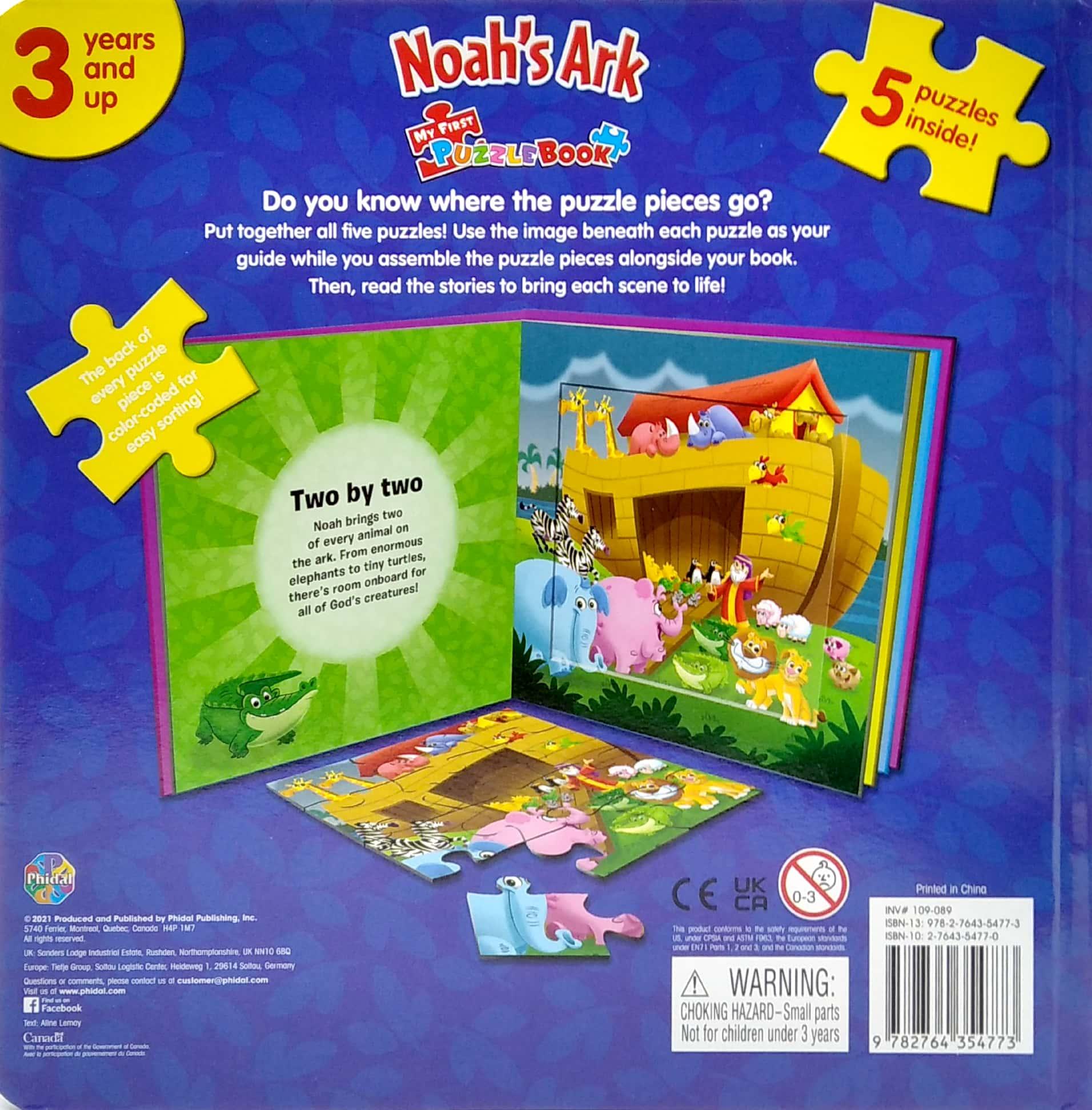 My First Puzzle Book: Noah