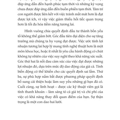 Hình Dáng Của Sự Thịnh Vượng - Lựa Chọn Đúng Quan Trọng Hơn Nỗ Lực