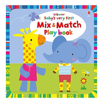 Usborne Baby Very First Mix and Match Playbook