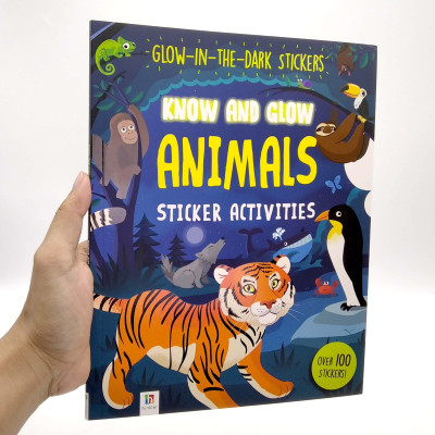 Know And Glow: Animals Sticker Activities