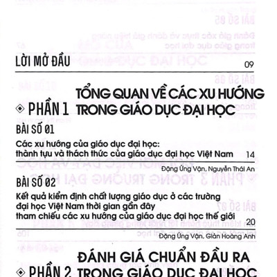 Sách - Giáo dục đại học - Xu hướng và các thực hành đổi mới