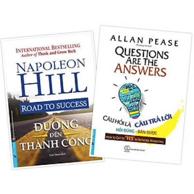Combo Đường đến thành công + Câu hỏi là câu trả lời - Bản Quyền