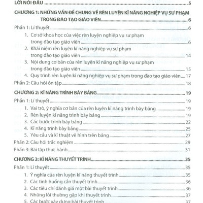 Rèn Luyện Kĩ Năng Nghiệp Vụ Sư Phạm Trong Đào Tạo Giáo Viên