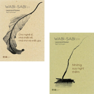 Wabi-Sabi (Bộ 2 Tập) -  Leonard Koren 