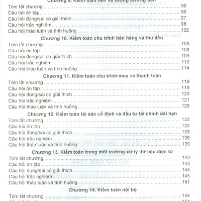 Bài Tập Kiểm Toán (Dùng cho sinh viên các trường đại học, cao đẳng khối kinh tế)