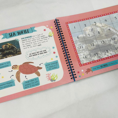 Little Wonders Sticker By Number - In The Ocean