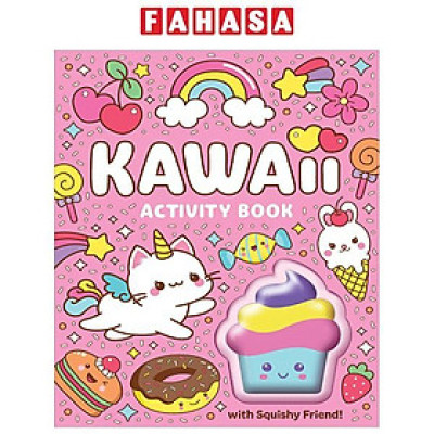 Sách ngoại văn: Kawaii - Activity Book With Squishy