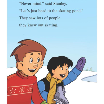 Sách ngoại văn: Flat Stanley - On Ice