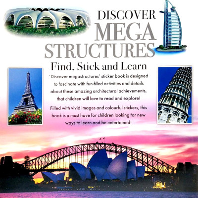 Wonders Of Learning - Sticker Book - Discover Megastructures