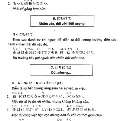 Ngữ Pháp Tiếng Nhật Căn Bản N3
