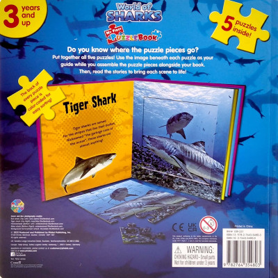 My First Puzzle Book: Sharks