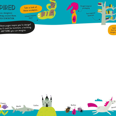 Usborne Design Activity Book