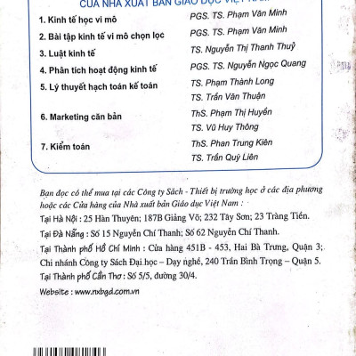 Hướng dẫn thực hành kinh tế học vi mô