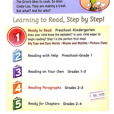 Step Into Reading: Cooking With The Grinch (Dr. Seuss)