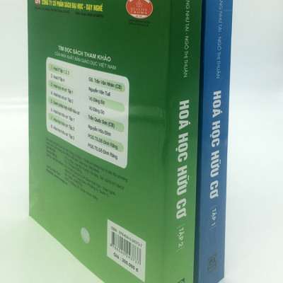 Combo Bộ Sách Hóa Học Hữu Cơ Tập 1 + Tập 2 