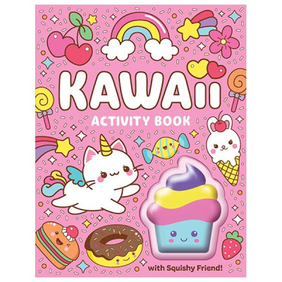 Sách ngoại văn: Kawaii - Activity Book With Squishy