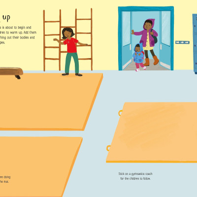 Little First Stickers Gymnastics