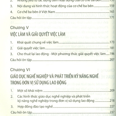 Giáo Trình Luật Lao Động Việt Nam - PGS.TS. Lê Thị Hoài Thu - (bìa mềm)