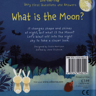 What Is The Moon? (Very First Lift-the-Flap Questions & Answers)