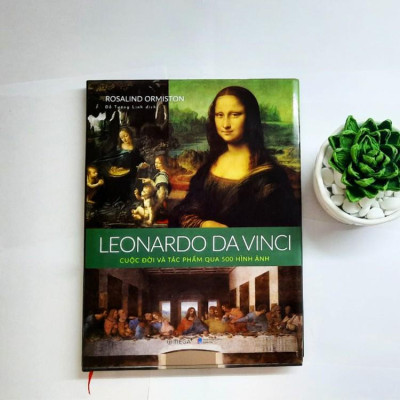 Sách LEONARDO DA VINCI: Cuộc đời và tác phẩm qua 500 hình ảnh - Alphabooks - BẢN QUYỀN
