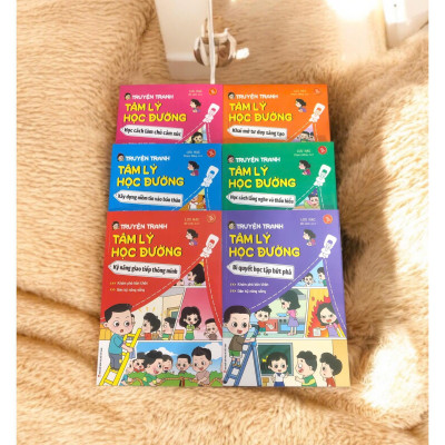Sách - Truyện Tranh Tâm Lý Học Đường - Combo 6 Cuốn - Minh Thắng