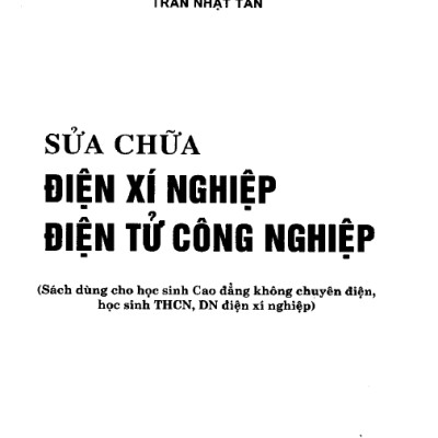 Sửa chữa điện xí nghiệp - điện tử công nghiệp