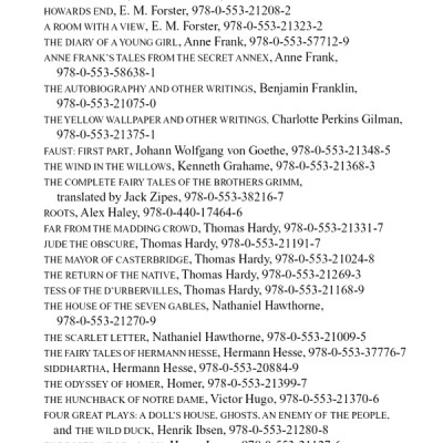 Peter Pan (Bantam Classic)