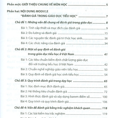 Đánh Giá Trong Giáo Dục Tiểu Học