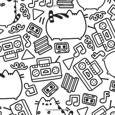 Mini Pusheen Coloring Book (A Pusheen Book)