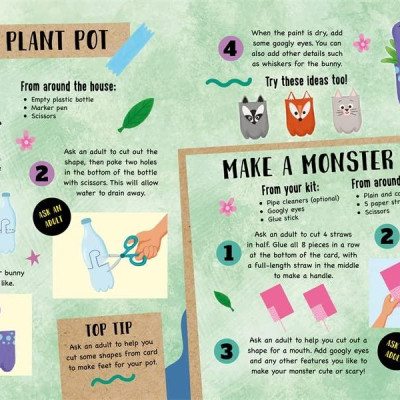 Eco Crafts (Children’s Arts and Crafts Activity Kit)