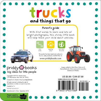 Trucks & Things That Go (Mini Tab)