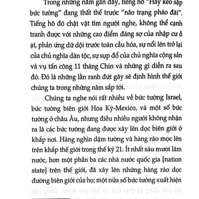 Chia Rẽ - Tại Sao Chúng Ta Đang Sống Trong Thời Đại Của Những Bức Tường