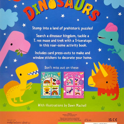 Window Stickies Dinosaurs