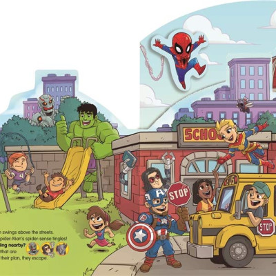 Marvel Super Hero Adventures: The Amazing Chase (Move-along Storybook Marvel)