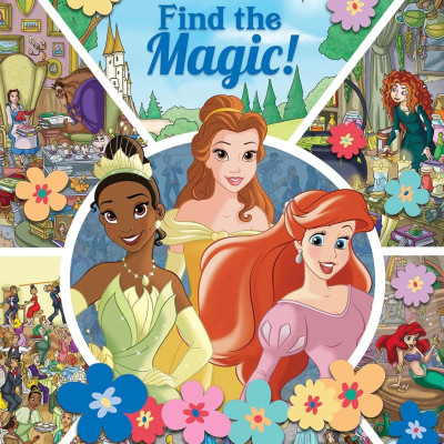 Sách ngoại văn: Look And Find - Midi Disney Princess Find The Magic