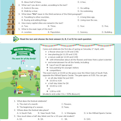 Tăng cường kĩ năng Đọc, Nghe và Giao tiếp Tiếng Anh Lớp 8