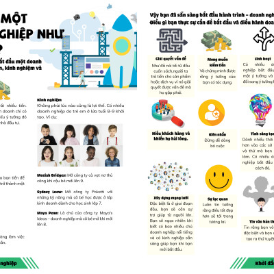  Thương vụ đầu tiên của tôi (My First Business Encyclopedia) - Kiến thức cơ bản về kinh doanh, tài chính tiền tệ trẻ cần phải có (6+)