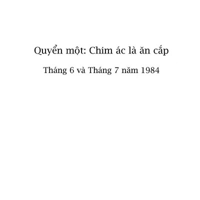Biên Niên Ký Chim Vặn Dây Cót (Tái Bản 2020)