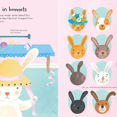 Little First Stickers Bunnies