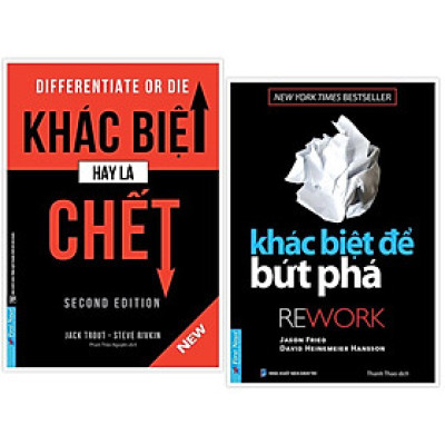 Combo Khác Biệt Để Bứt Phá + Khác Biệt Hay Là Chết  - Bản Quyền