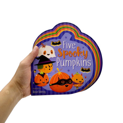 Five Spooky Pumpkins