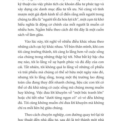 Hình Dáng Của Sự Thịnh Vượng - Lựa Chọn Đúng Quan Trọng Hơn Nỗ Lực